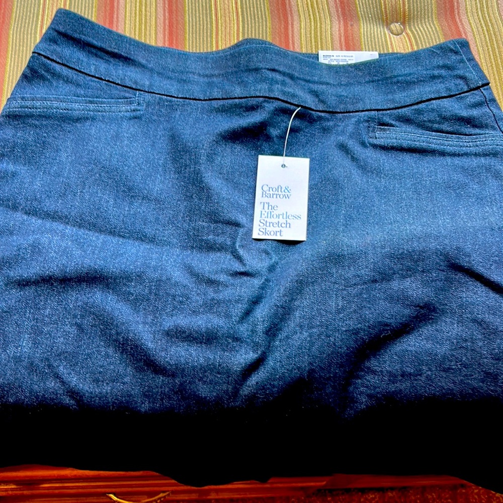 Croft and Barrow effortless stretch skort